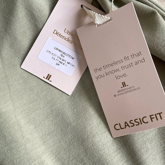 NWT Lovelatte jumpsuit playsuit pajama pj in tea, size S - Picture 11 of 13